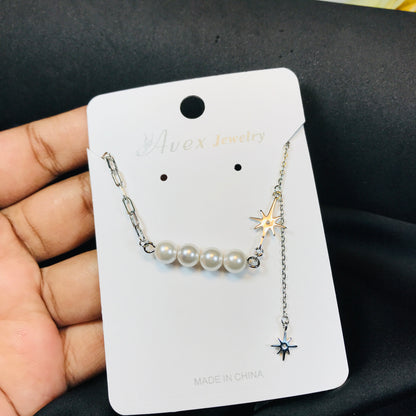 Pearl star pendant