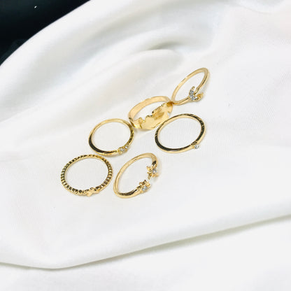 Half Moon Ring Set (R-31)