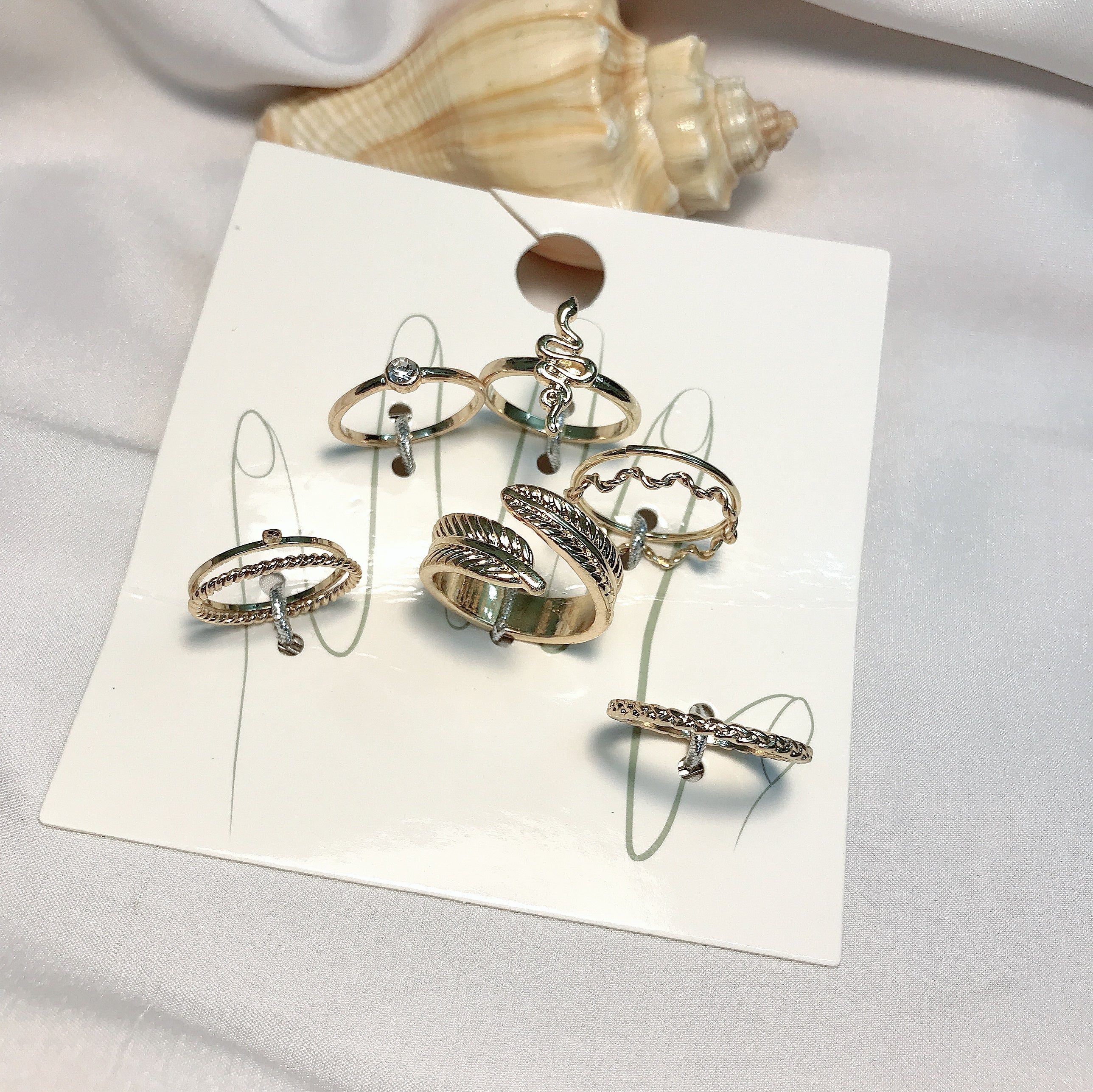 Golden Knuckle Ring