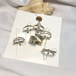 Golden Knuckle Ring