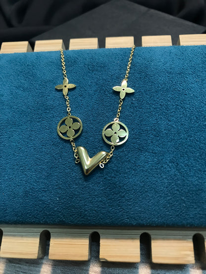 Luis Golden Chain Bracelet-05