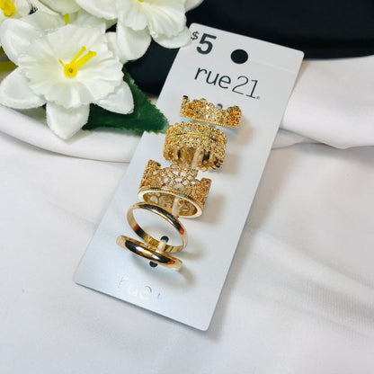 Crown Ring Set (R-11)