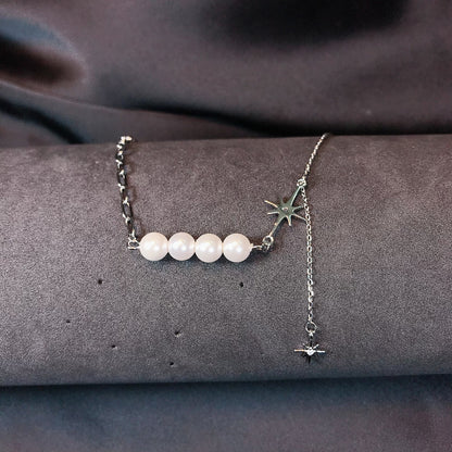 Pearl star pendant