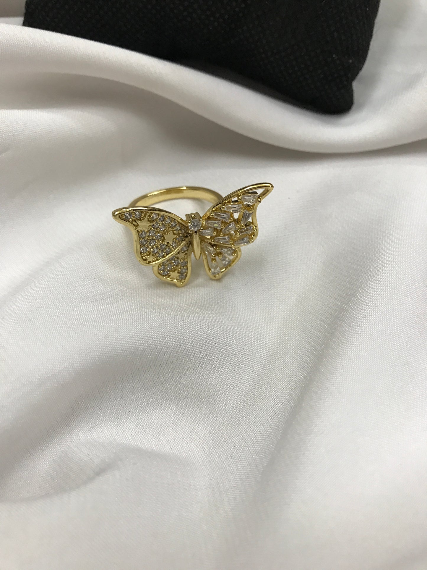 Golden Butterfly Ring
