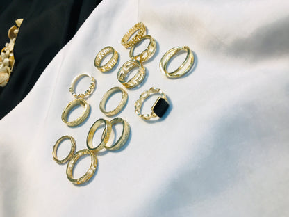 Black Ring Set (R-61)