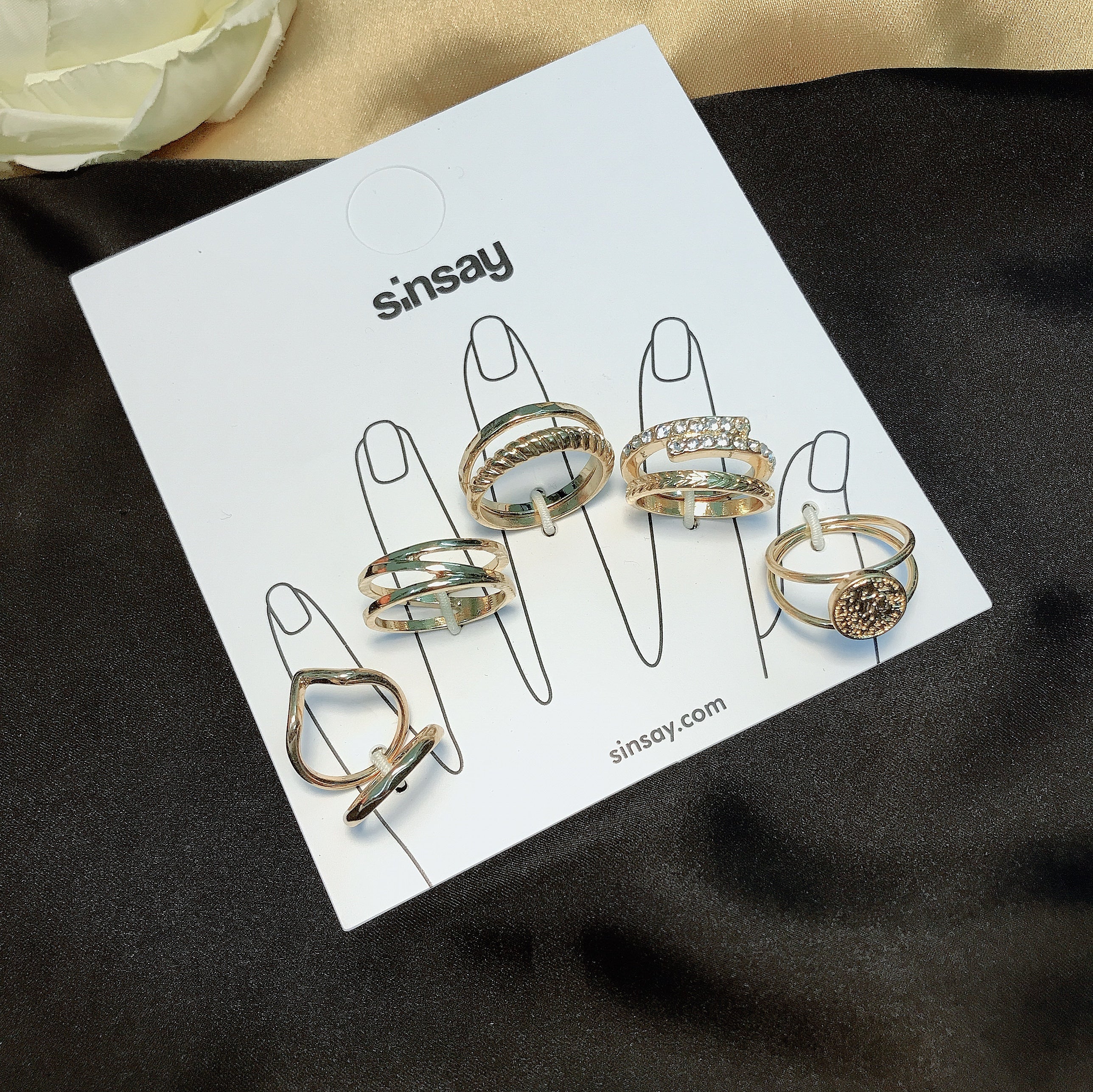 Golden Coin Ring Set (R-34)