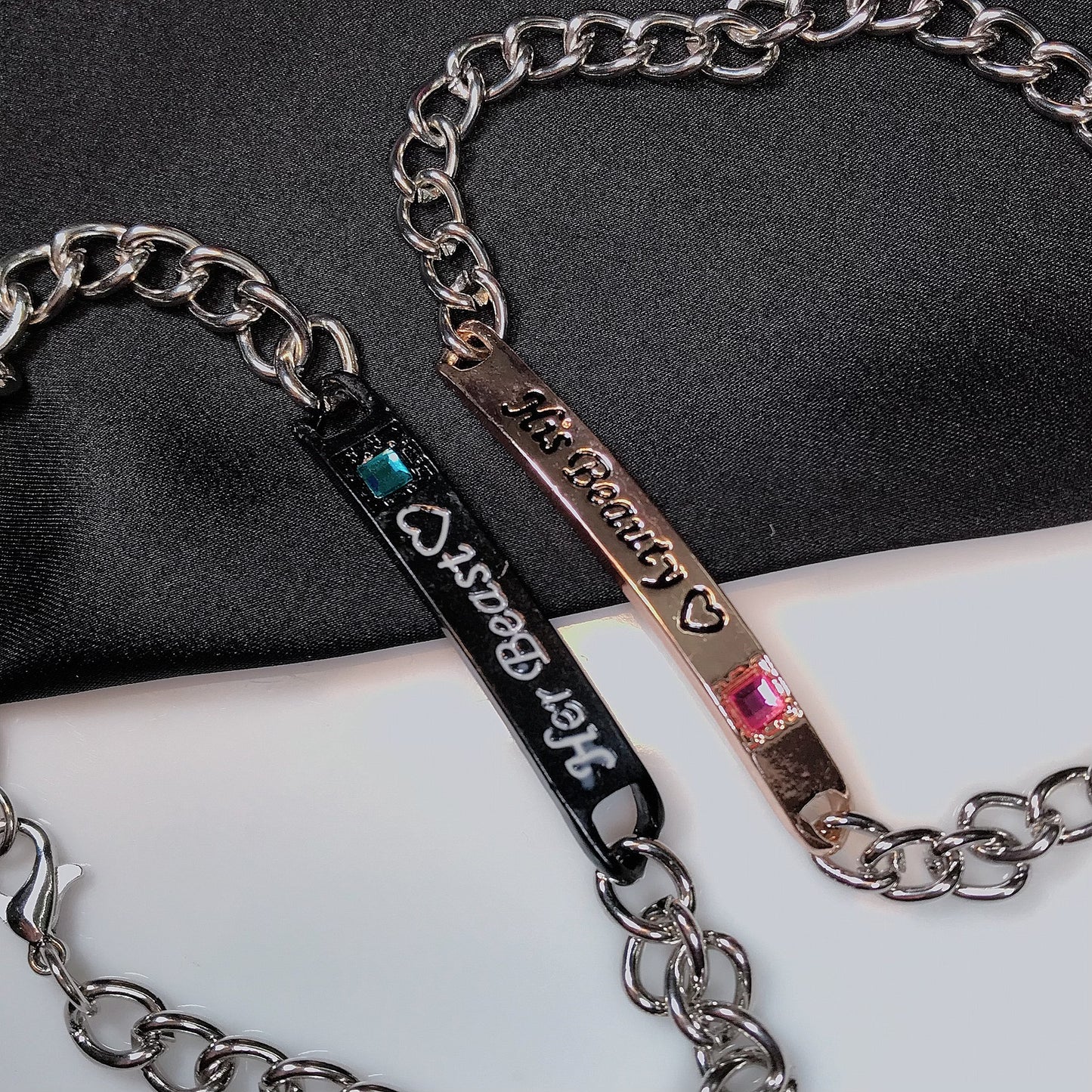 Couple Bracelet Set Beast & Beauty