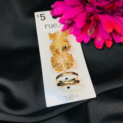 Crown Ring Set (R-11)