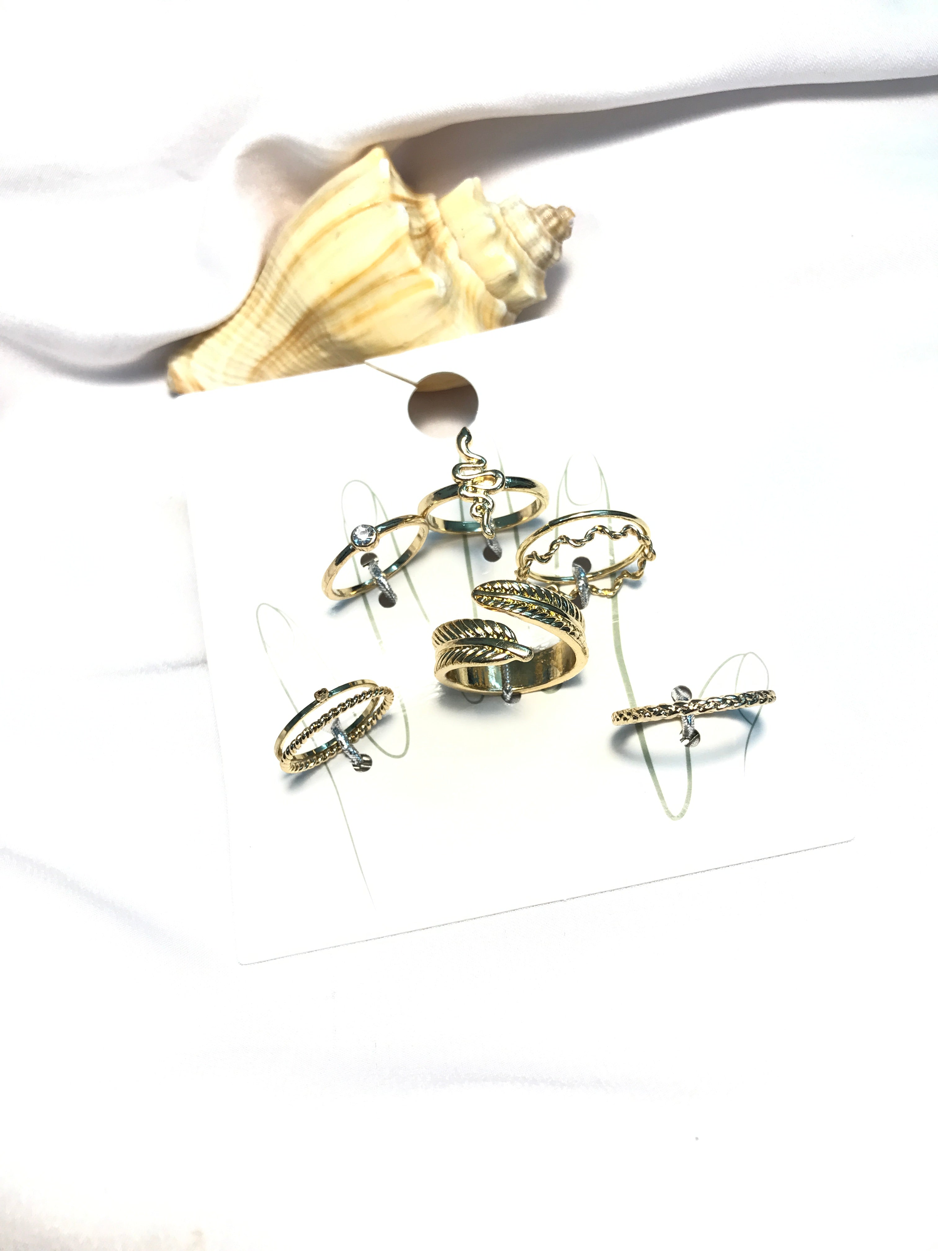 Golden Knuckle Ring