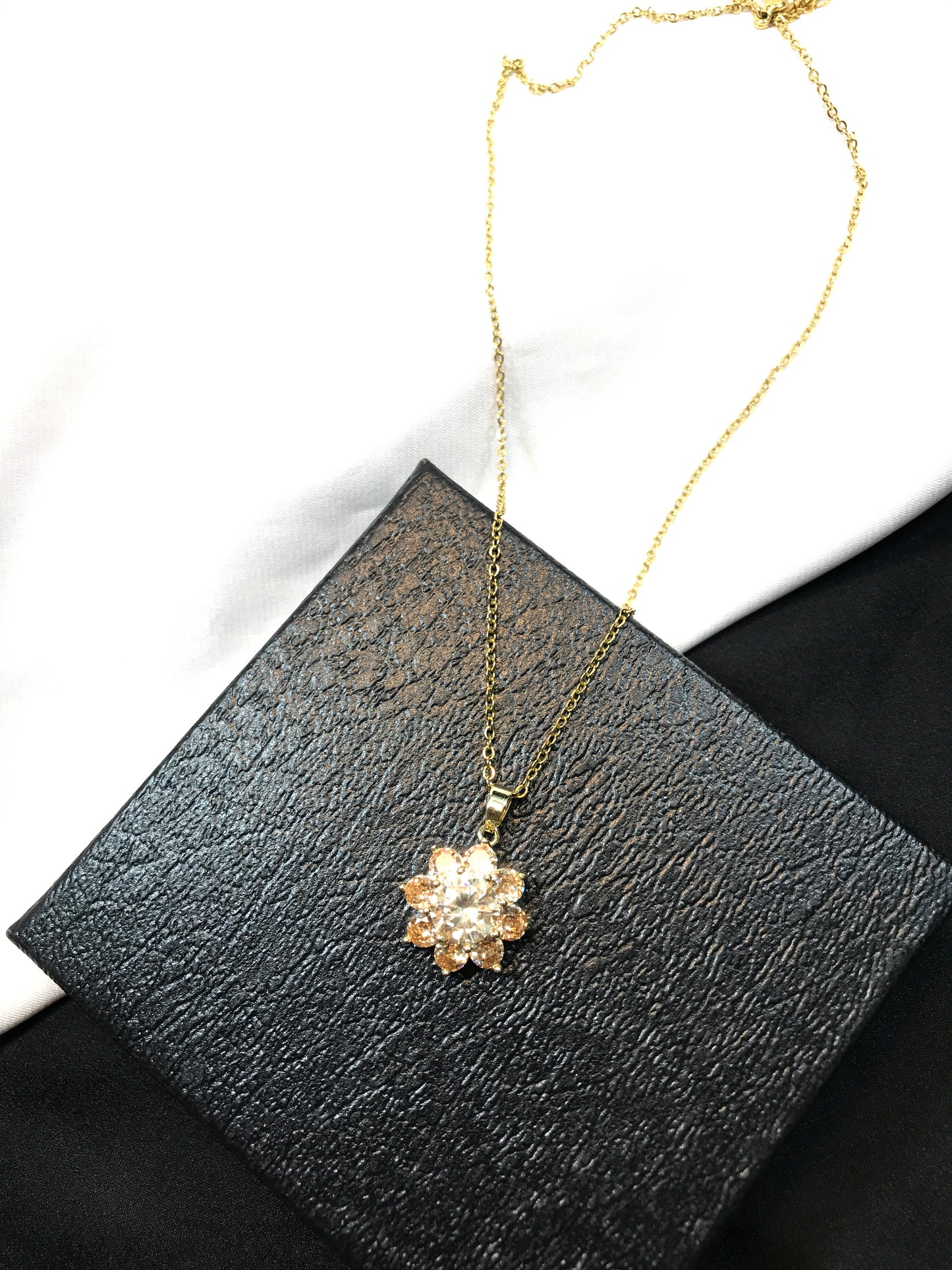Golden crystal Pendant