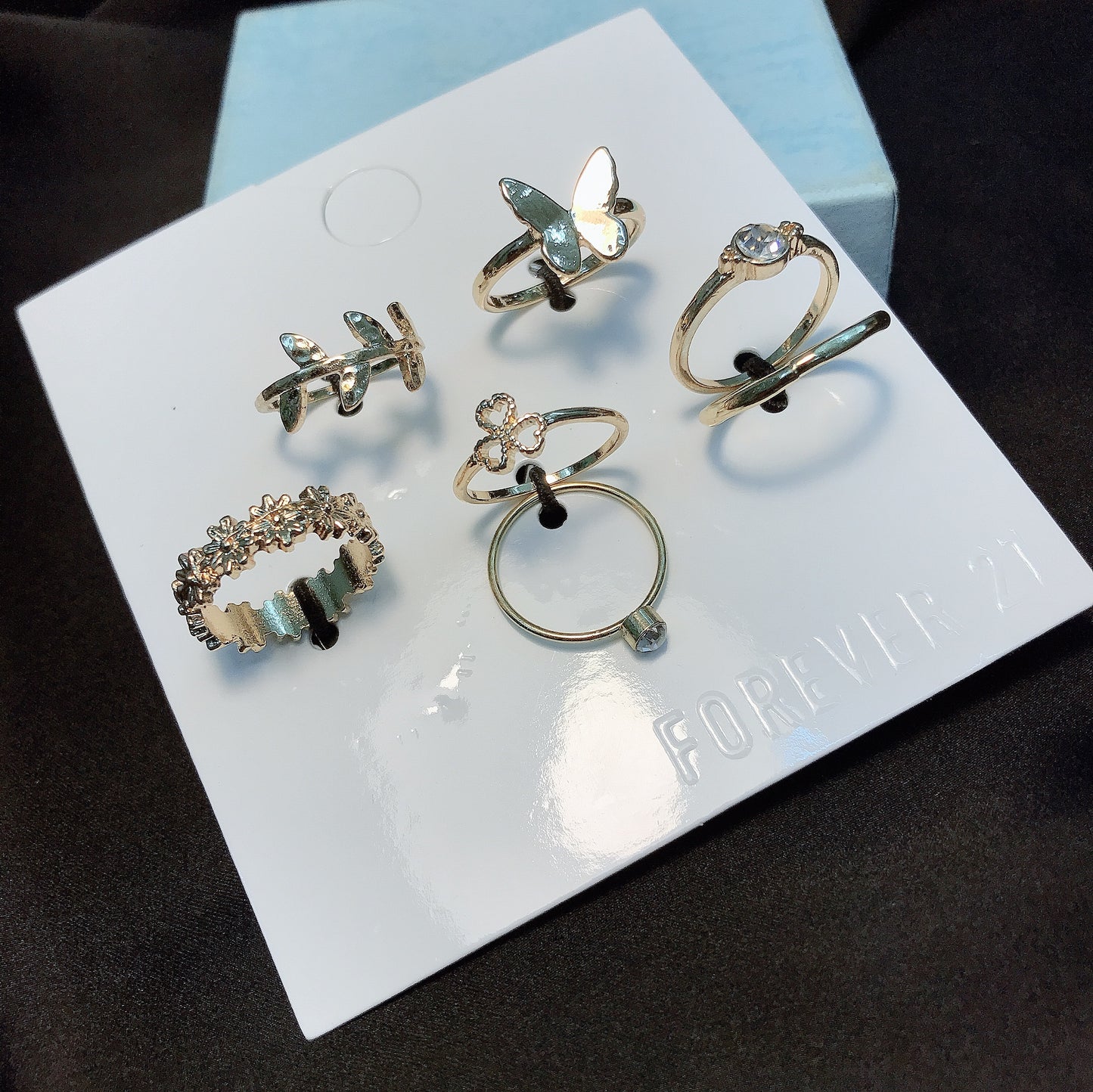 Butterfly Ring Set (R-37)