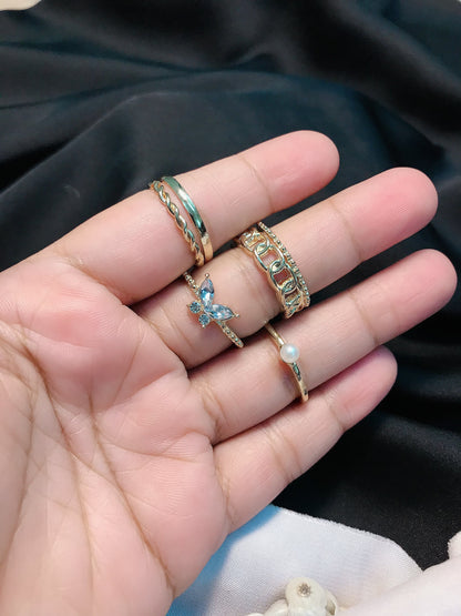 Butterfly Ring Set (R-60)