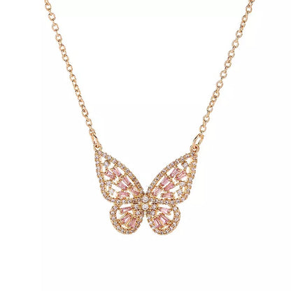 Butterfly Crystal Pendant